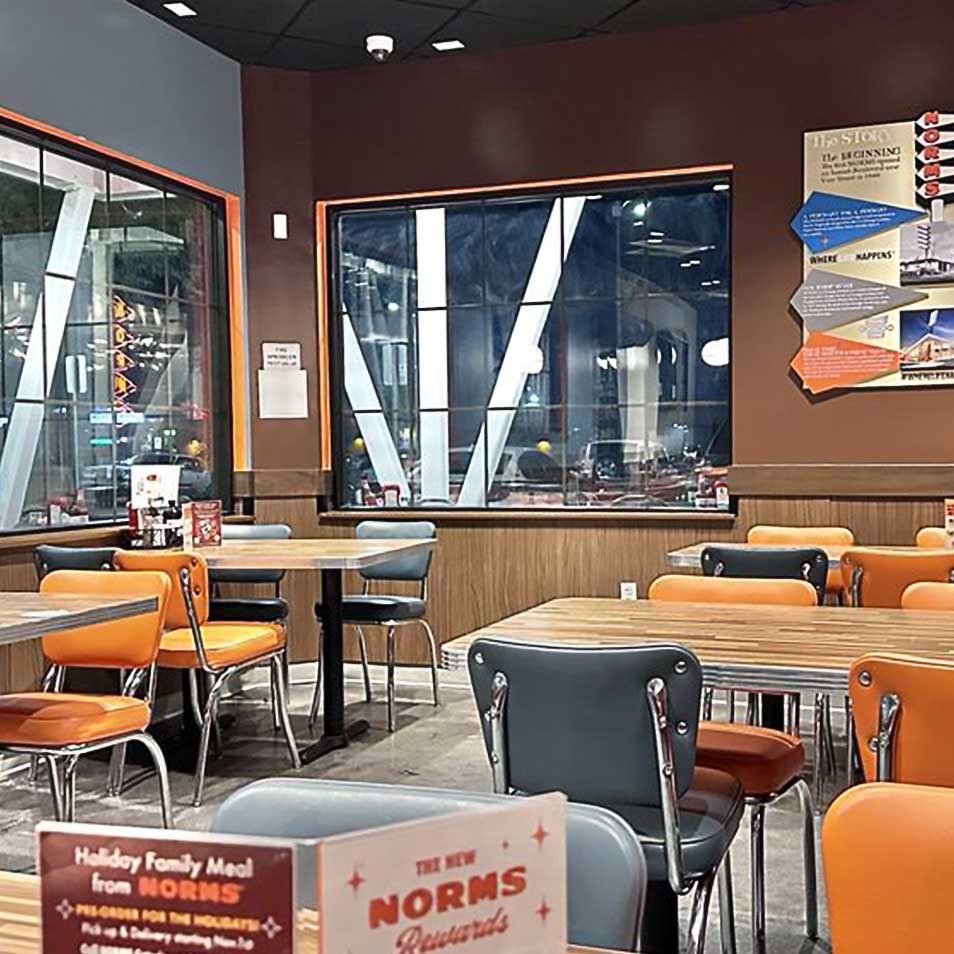 Norms Restaurant interior
